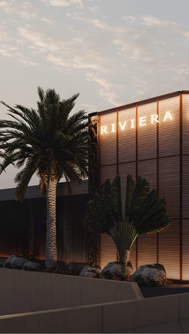 imagem da fachada do riviera