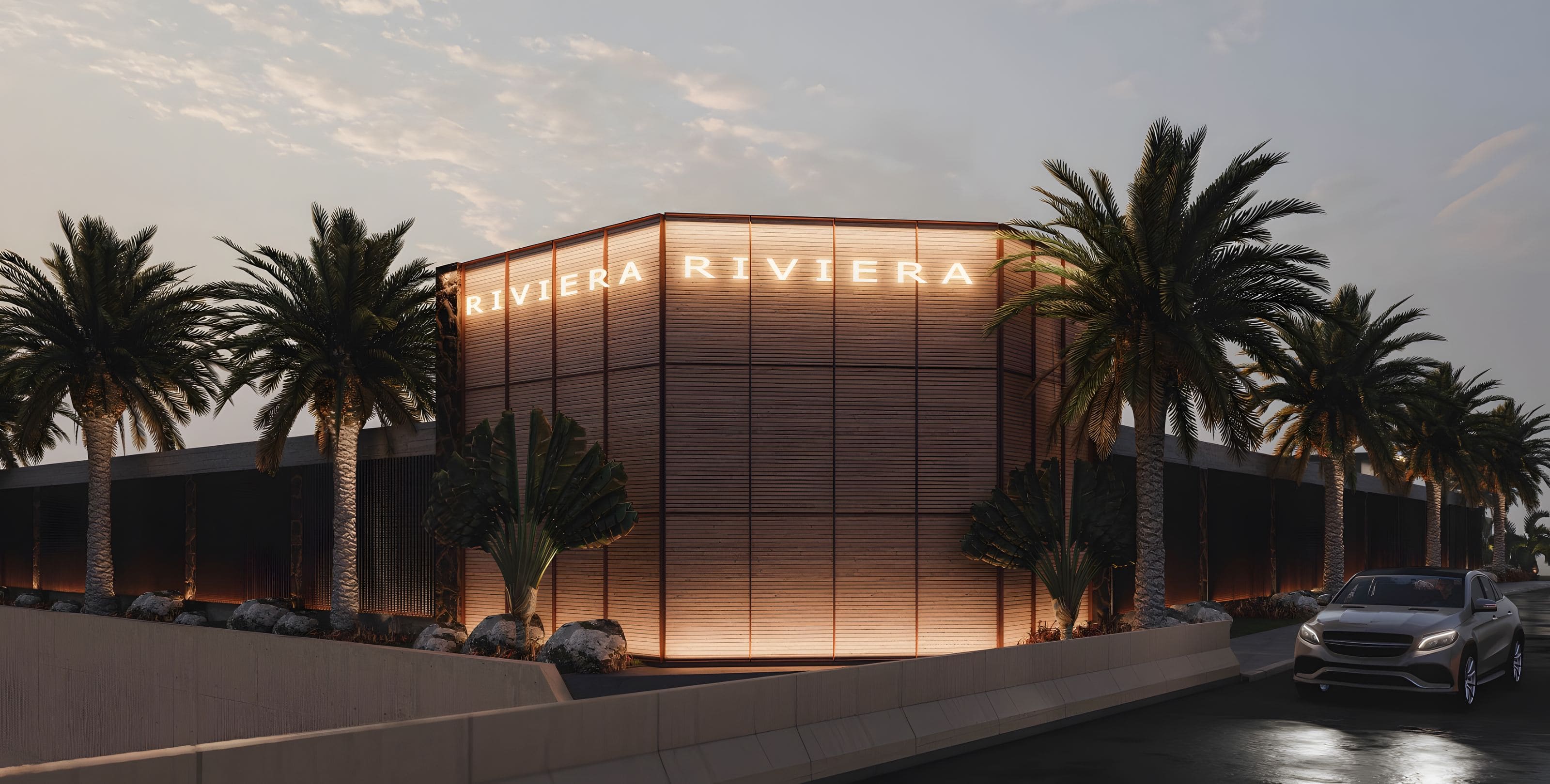imagem da fachada do riviera
